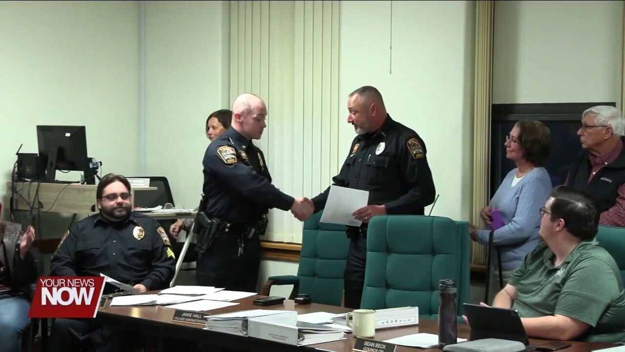 Ada Police Department Recognizes 4 Officers for Saving a Life